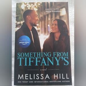 NWT SOMETHING FROM TIFFANY'S Paperback Book By Melissa Hill, Novel